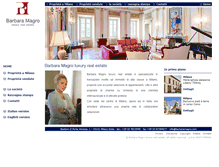 Tablet Screenshot of barbaramagro.com